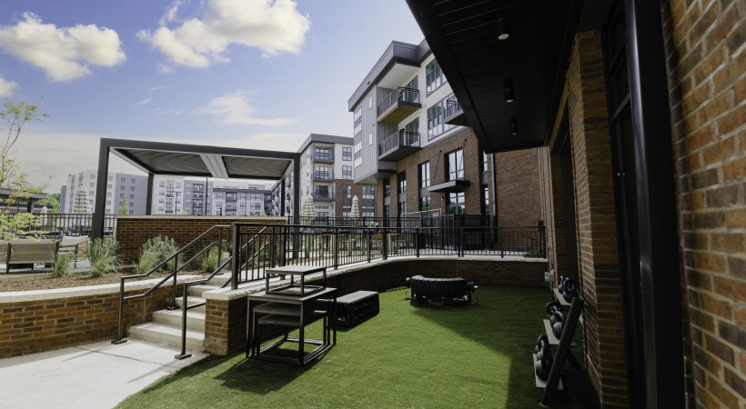Outdoor Fitness Area Outdoor Fitness Area